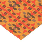 Chemin De Table Court Rétro Super 60's 70's Motif Bubbles (Coin)