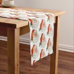 Chemin De Table Court Rétro Vintage Jolly Santa Claus de Christmas<br><div class="desc">Coureur de table avec une photo festive rétro. Le vieux Père Noël Jolly avec ses joues rousses et son sourire chaleureux et amical. Un peu de nostalgie de l'ancienne école pour les vieux temps,  cette image rappelle les souvenirs des célébrations du passé de Noël.</div>