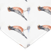 Chemin De Table Court Robin Bird en Casquette (Coin)