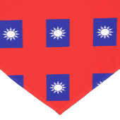 Chemin De Table Court ROC Taïwan - drapeau taiwanais - 中華民國國旗 - 青天白日滿地紅 (Coin)