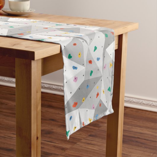 Chemin De Table Court Rock Wall Escalade Anniversaire Table Runner (In Situ)