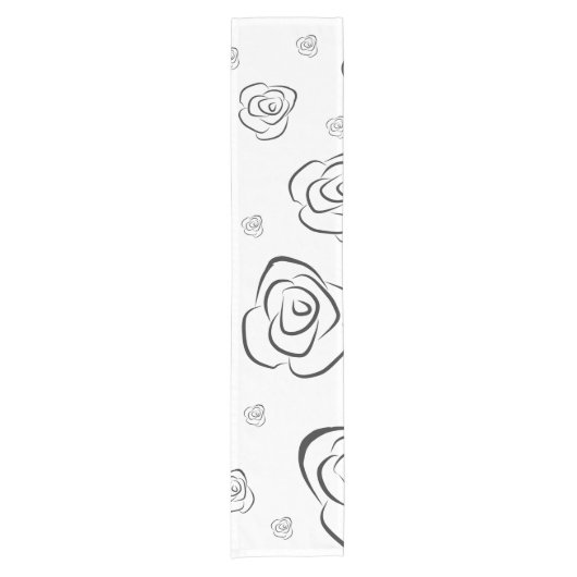 Chemin De Table Court Rose (Devant)