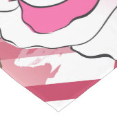 Chemin De Table Court Rose 33 (Coin)