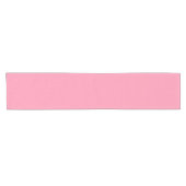 Chemin De Table Court rose Baker-Miller (uni) (Horizontal)