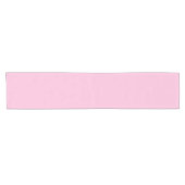 Chemin De Table Court Rose bébé (Horizontal)