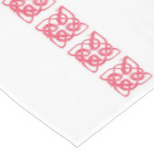 Chemin De Table Court ROSE CELTIC KNOT 14x72 (Coin)
