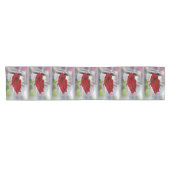 Chemin De Table Court Rose rouge 2 (Horizontal)