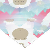 Chemin De Table Court rosé yeti table coureur tablerunner tissu (Coin)