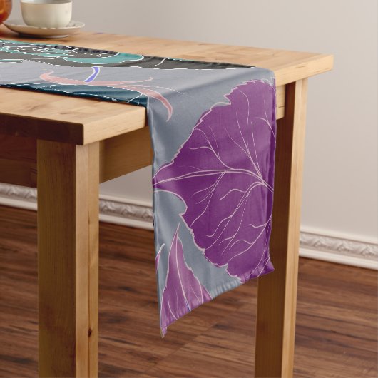 Chemin De Table Court Roses 31 (In Situ)