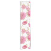 Chemin De Table Court Roses roses (Devant)