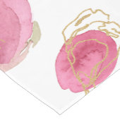 Chemin De Table Court Roses roses (Coin)