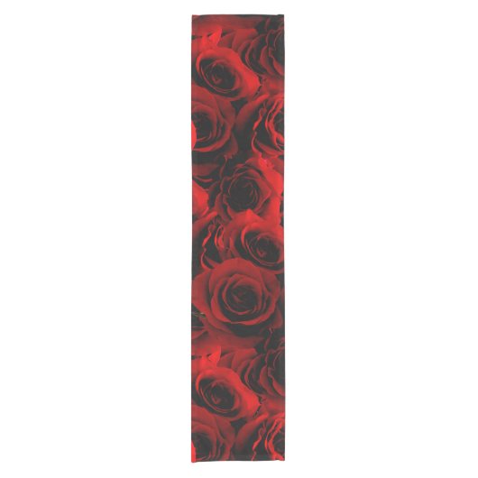 Chemin De Table Court Roses rouge foncé pour vous (Devant)