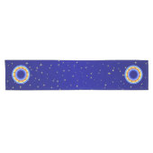Chemin De Table Court Roue Zodiac (Horizontal)