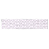 Chemin De Table Court Roues pourpres (Horizontal)