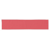 Chemin De Table Court rouge Amaranthe (couleur solide) (Horizontal)