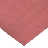 Chemin De Table Court "Rouge sang" (Coin)