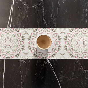 Chemin De Table Court Rouge Vert Noël Classic Table Custom