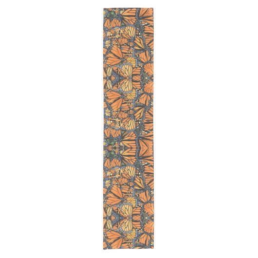 Chemin De Table Court Rouleur de table Monarch Butterfly (Devant)