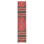 Chemin De Table Court Rug perse rouge de Mashhad (Devant)