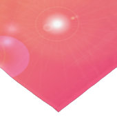 Chemin De Table Court Runner De Table À Motifs Rose Et Orange (Coin)