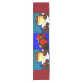 Chemin De Table Court Runner de table Apple Abstrait (Devant)