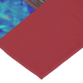 Chemin De Table Court Runner de table Apple Abstrait (Coin)