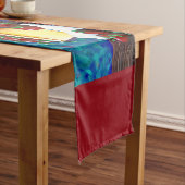 Chemin De Table Court Runner de table Apple Abstrait (In Situ)