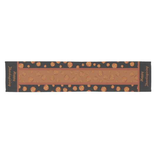 Chemin De Table Court Runner de table citrouille (Horizontal)