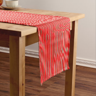 Chemin De Table Court Runner de table de bande de sucre de canne