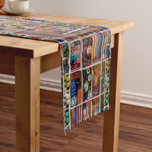 Chemin De Table Court Runner de table de casse-tête (In Situ)
