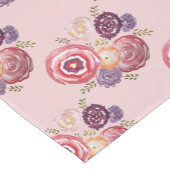 Chemin De Table Court Runner de table de motifs floraux de printemps (Coin)