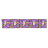 Chemin De Table Court Runner de table de paix (Horizontal)