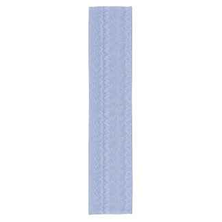Chemin De Table Court Runner de table d'espace bleu