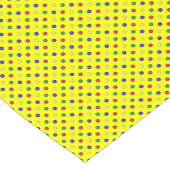 Chemin De Table Court RUNNER DE TABLE Pois-JAUNE (Coin)
