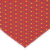 Chemin De Table Court RUNNER DE TABLE Pois-ROUGE (Coin)