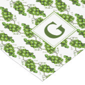 Chemin De Table Court Runner de table Raisins verts (Coin)