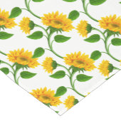 Chemin De Table Court Runner-Sunflower Table Runner (Coin)