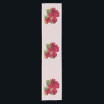 Chemin De Table Court Runner table<br><div class="desc">Il est conçu sur un coureur de table 14"X72". Si vous essayez de changer la taille, assurez-vous que la conception fonctionne sur la taille que vous choisissez. Vous pouvez essayer de le modifier. Design floral élégant sur une table. Cela peut faire un joli point focal pour un mariage à la...</div>