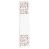 Chemin De Table Court Runner table (Devant)