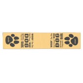 Chemin De Table Court Runner table Amoureux des chiens (Horizontal)
