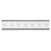 Chemin De Table Court Runner table Cat (Horizontal)