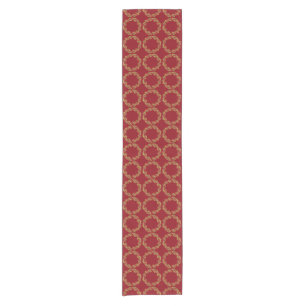 Chemin De Table Court Runner table de couronnes personnalisées