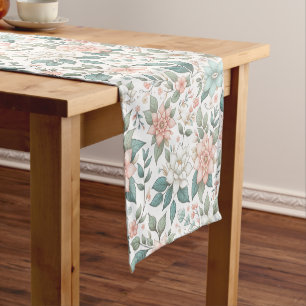 Chemin De Table Court Runner table Elegance en floraison