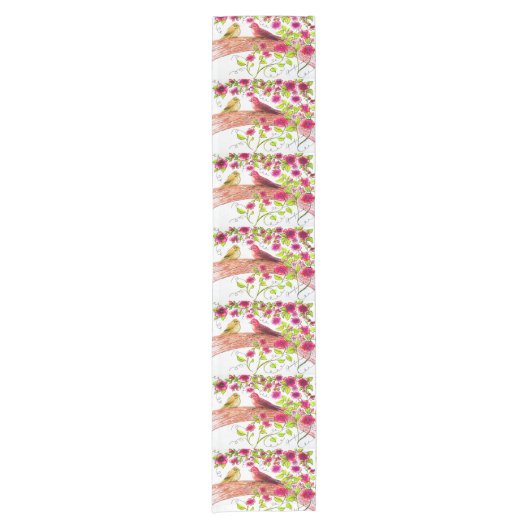 Chemin De Table Court Runner table Finch violet (Devant)