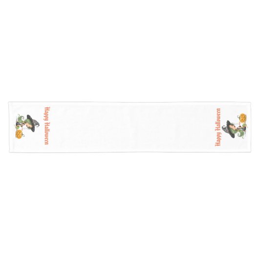 Chemin De Table Court Runner table Halloween (Horizontal)