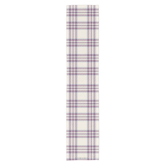 Chemin De Table Court Runner table neutre plaid (Devant)