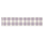 Chemin De Table Court Runner table neutre plaid (Horizontal)