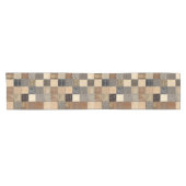Chemin De Table Court Runner table Patchwork rustique (Horizontal)
