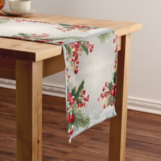 Chemin De Table Court Runner table - Personnalisable (In Situ)