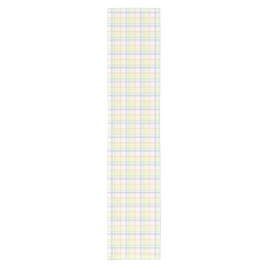 Chemin De Table Court Runner table plaid (Devant)